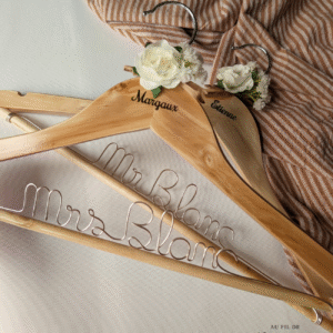 Cintre mariage fil de fer