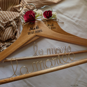 Cintre mariage fil de fer