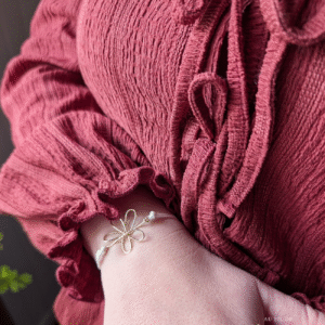 Bracelet prénom mot personnalisé fil de fer