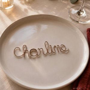Marque Place En Fil De Fer Mariage