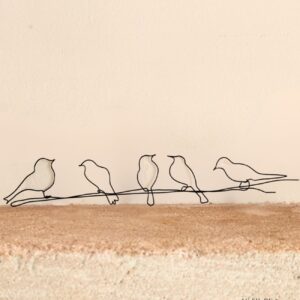 Branche d'oiseaux à poser ou accrocher pour décorer votre intérieur