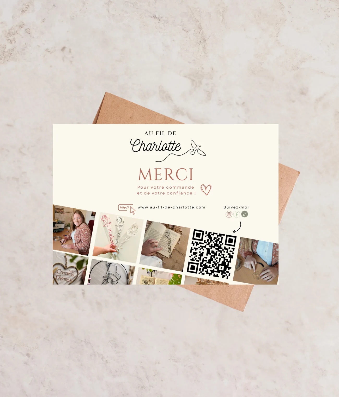Carte postale cadeau