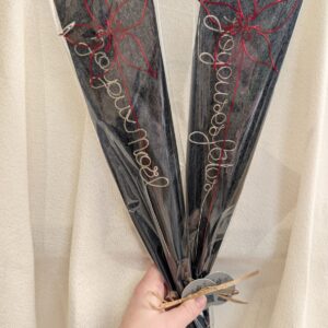 Rose de noël personnalisée