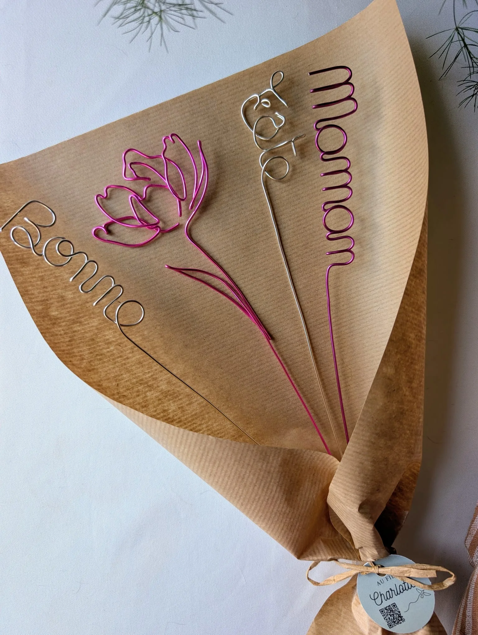 Bouquet de pivoines bonne fête maman